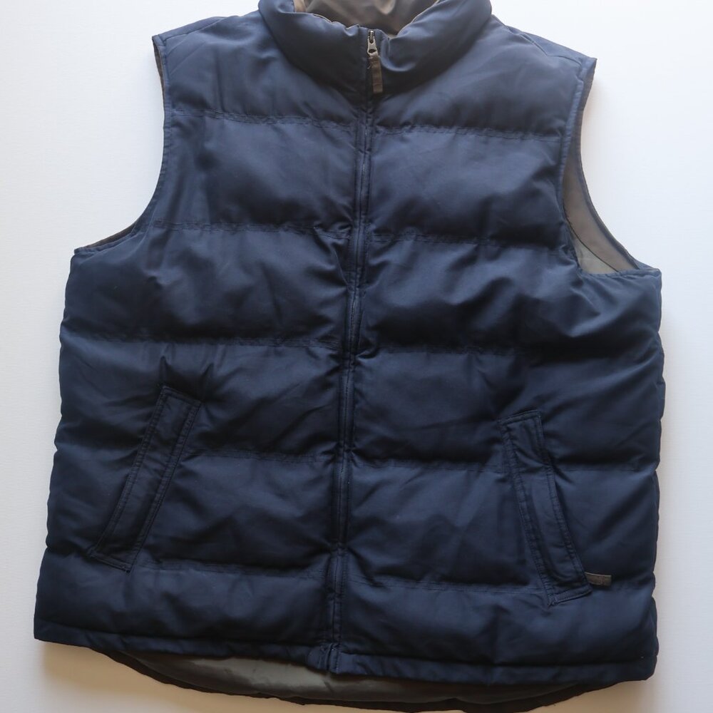 Weatherproof Men's Navy Blue Vintage Puffer Vest Size XL